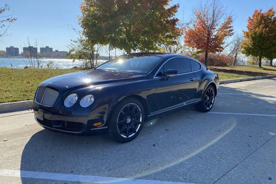 Navy Bentley Continental